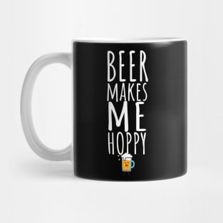 Beer makes me hoppy Mug